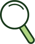 Magnifying glass icon for search