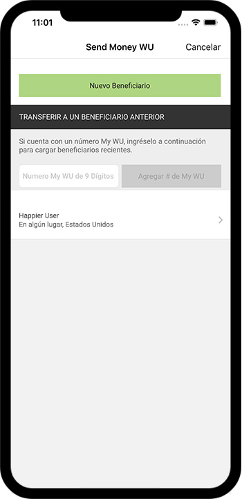 Phone Mockup WU Spanish