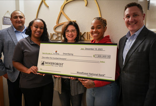 DreamSpring and Woodforest National Bank Collaborate to Strengthen Small Business Lending and Entrepreneurship Across the U.S.